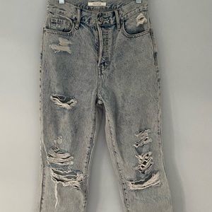 Pacsun Skater Ripped Jeans